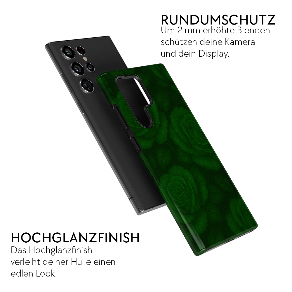 "Emerald Bloom" - Samsung Handyhülle