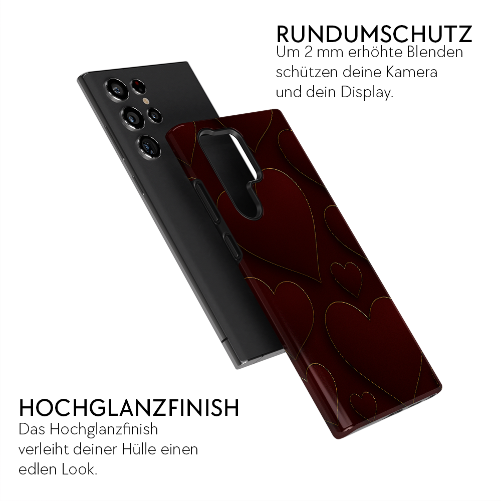 "Wine Hearted" - Samsung Handyhülle
