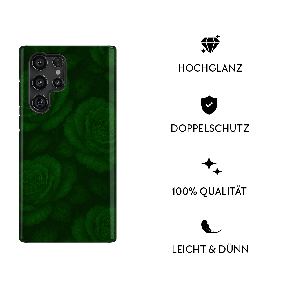 "Emerald Bloom" - Samsung Handyhülle