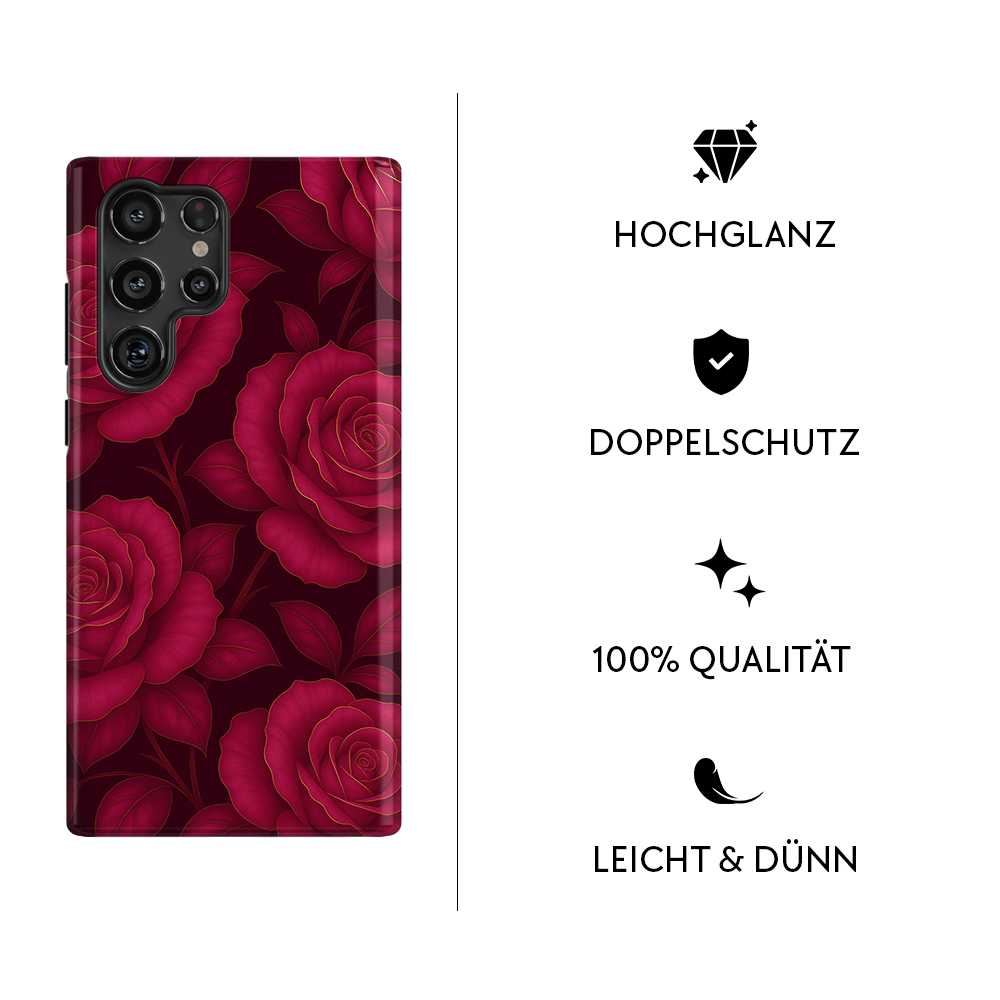 "Velvet Rose" - Samsung Handyhülle