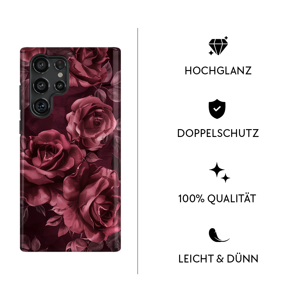 "Crimson Whisper" - Samsung Handyhülle