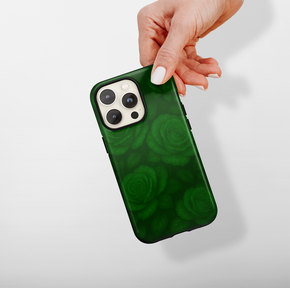 "Emerald Bloom" - iPhone Handyhülle