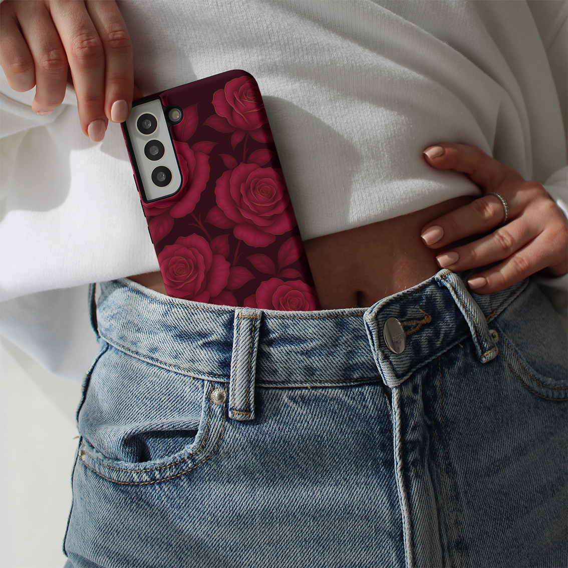 "Velvet Rose" - Samsung Handyhülle