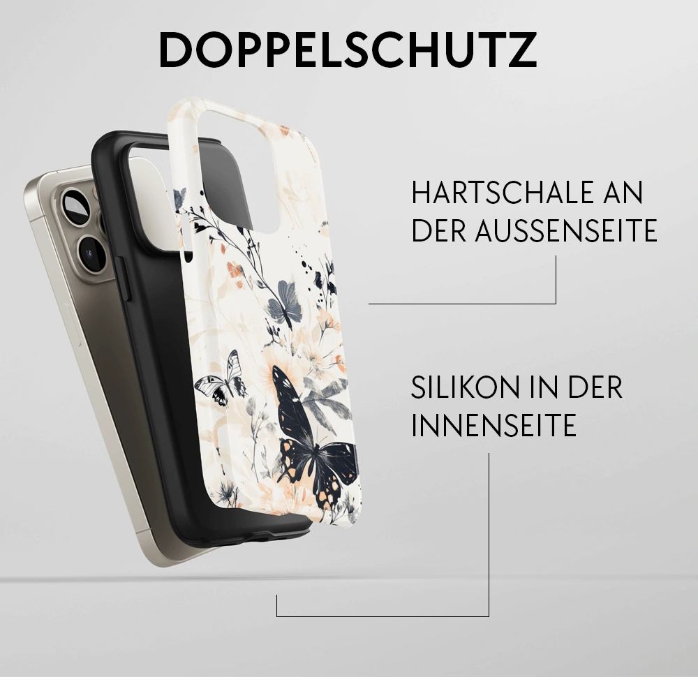 "Flutter Dreams" - iPhone Handyhülle