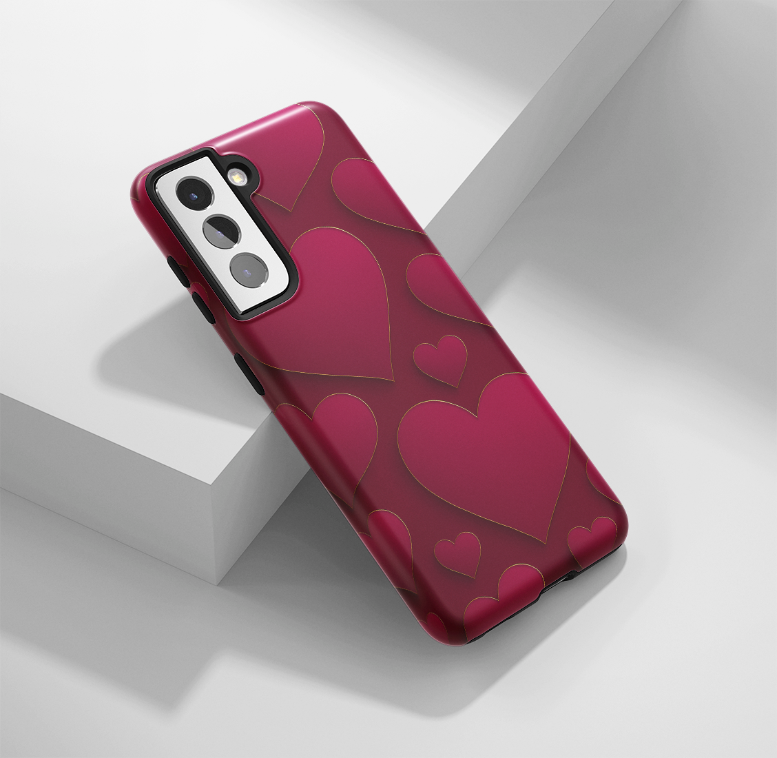 "Fuchsia Flame" - Samsung Handyhülle