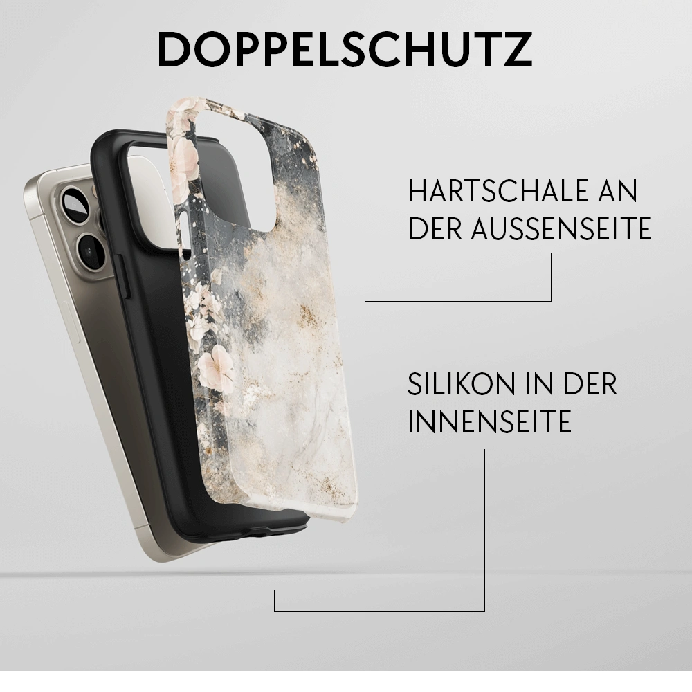 "Marble Blossom" - iPhone Handyhülle