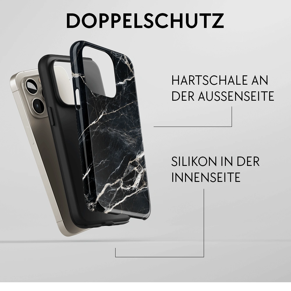 "Noir Luxe" - iPhone Handyhülle