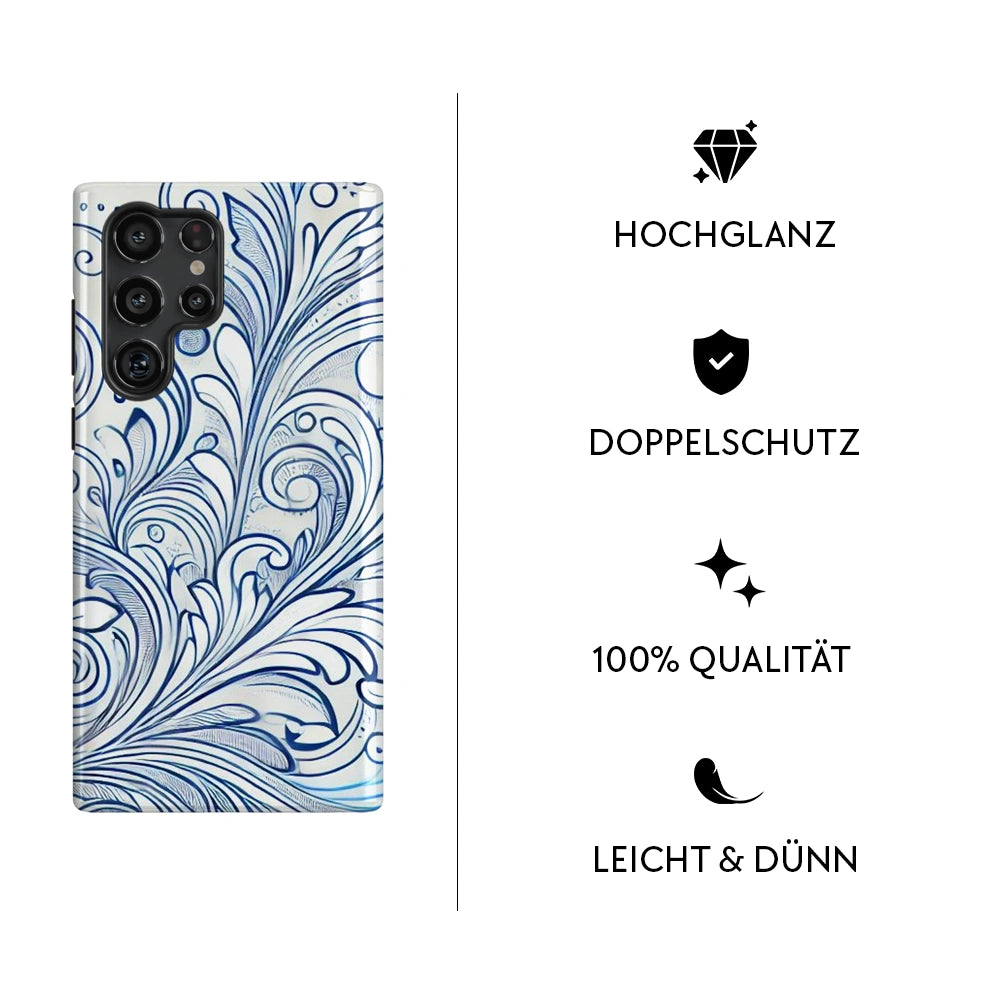 "Azure Whirlwind" - Samsung Handyhülle