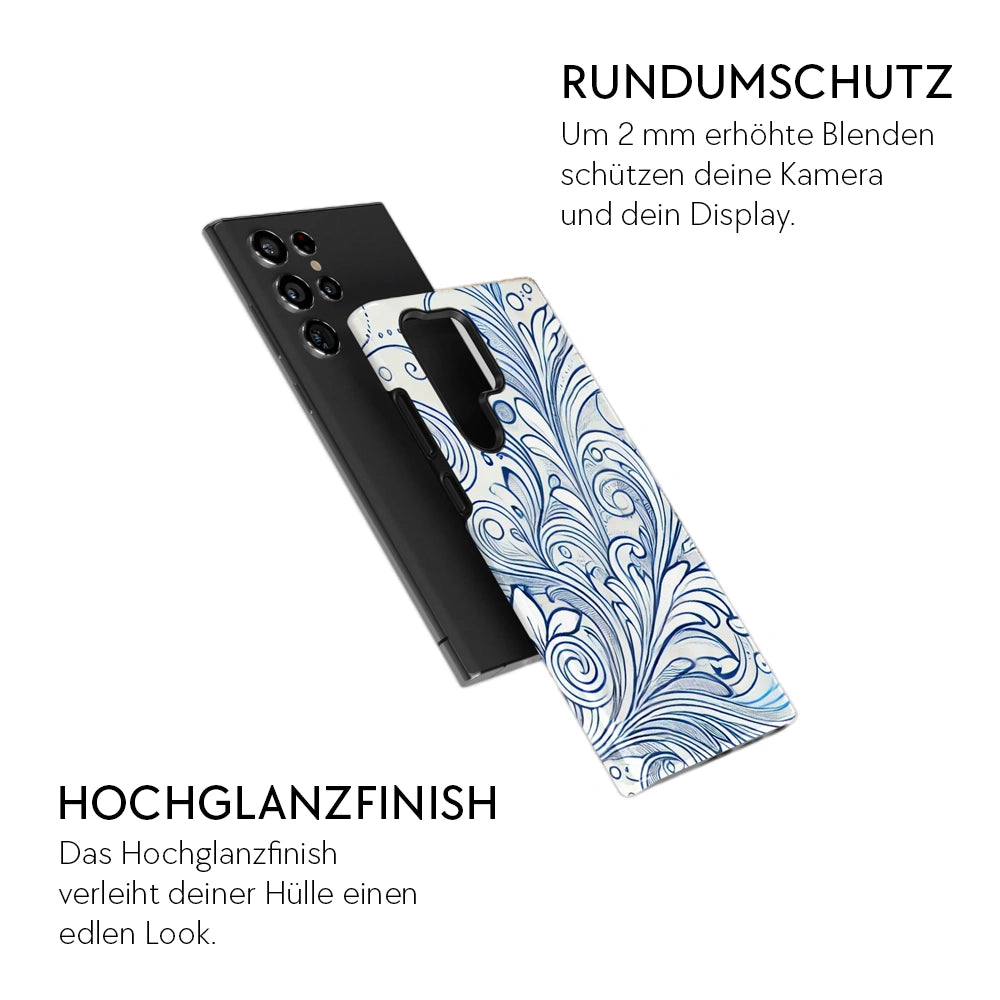 "Azure Whirlwind" - Samsung Handyhülle