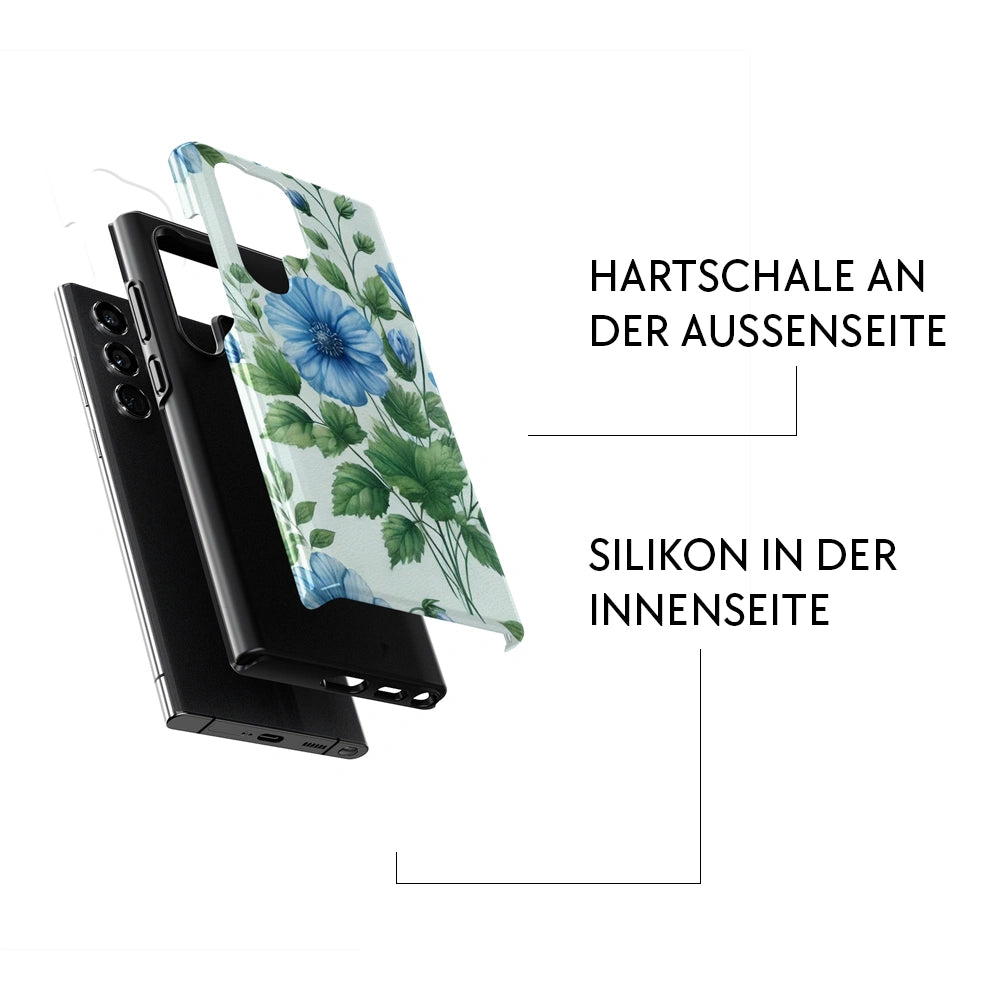 "Blue Blossom" - Samsung Handyhülle