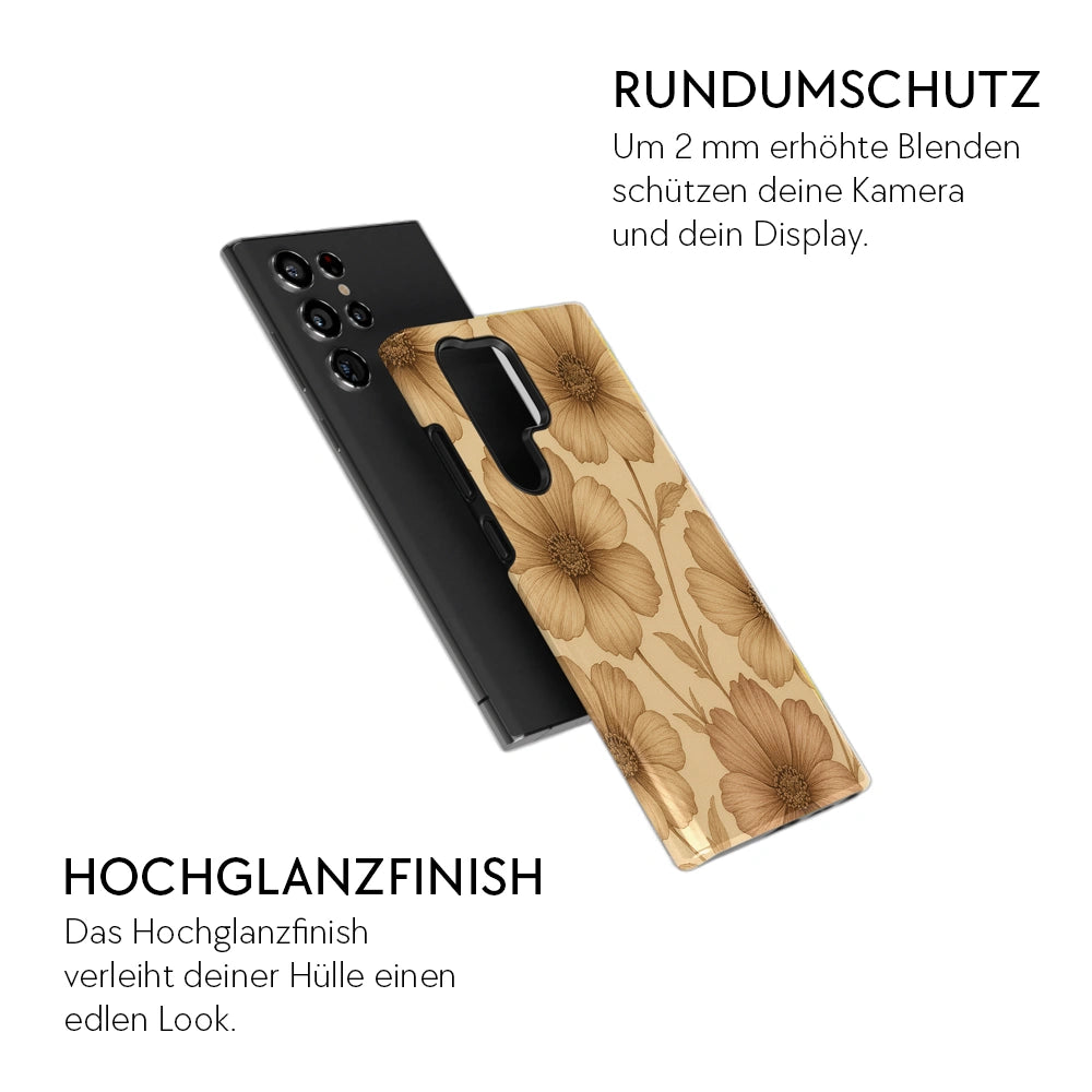 "Cream Blossom" - Samsung Handyhülle