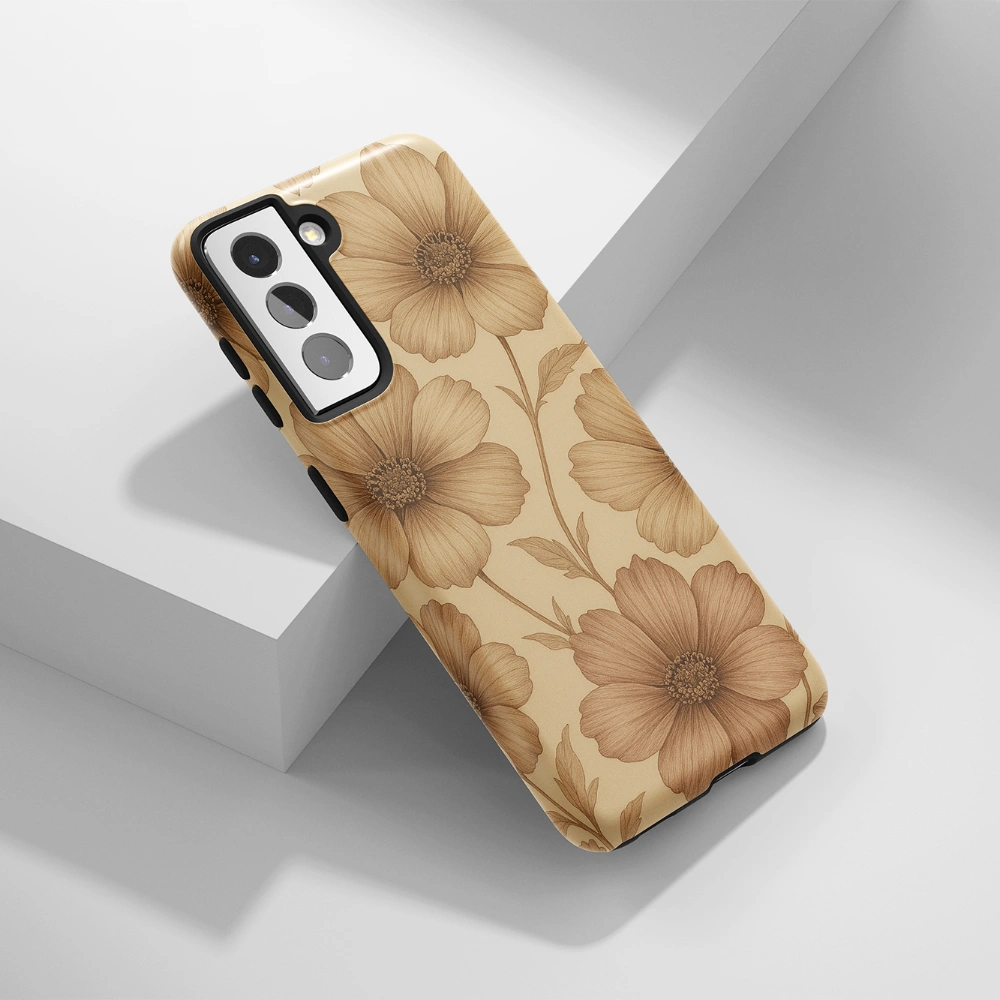 "Cream Blossom" - Samsung Handyhülle