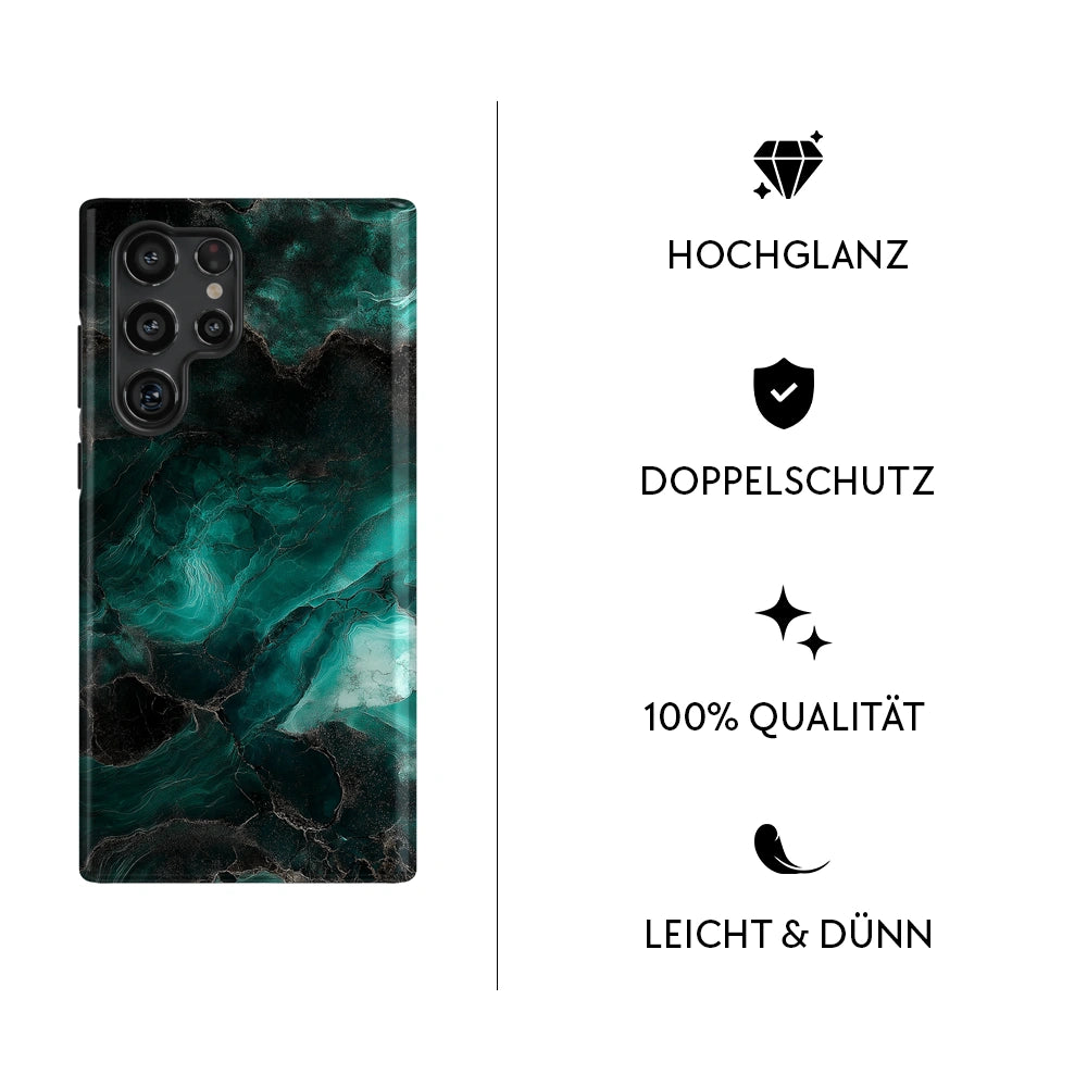 "Emerald Abyss" - Samsung Handyhülle