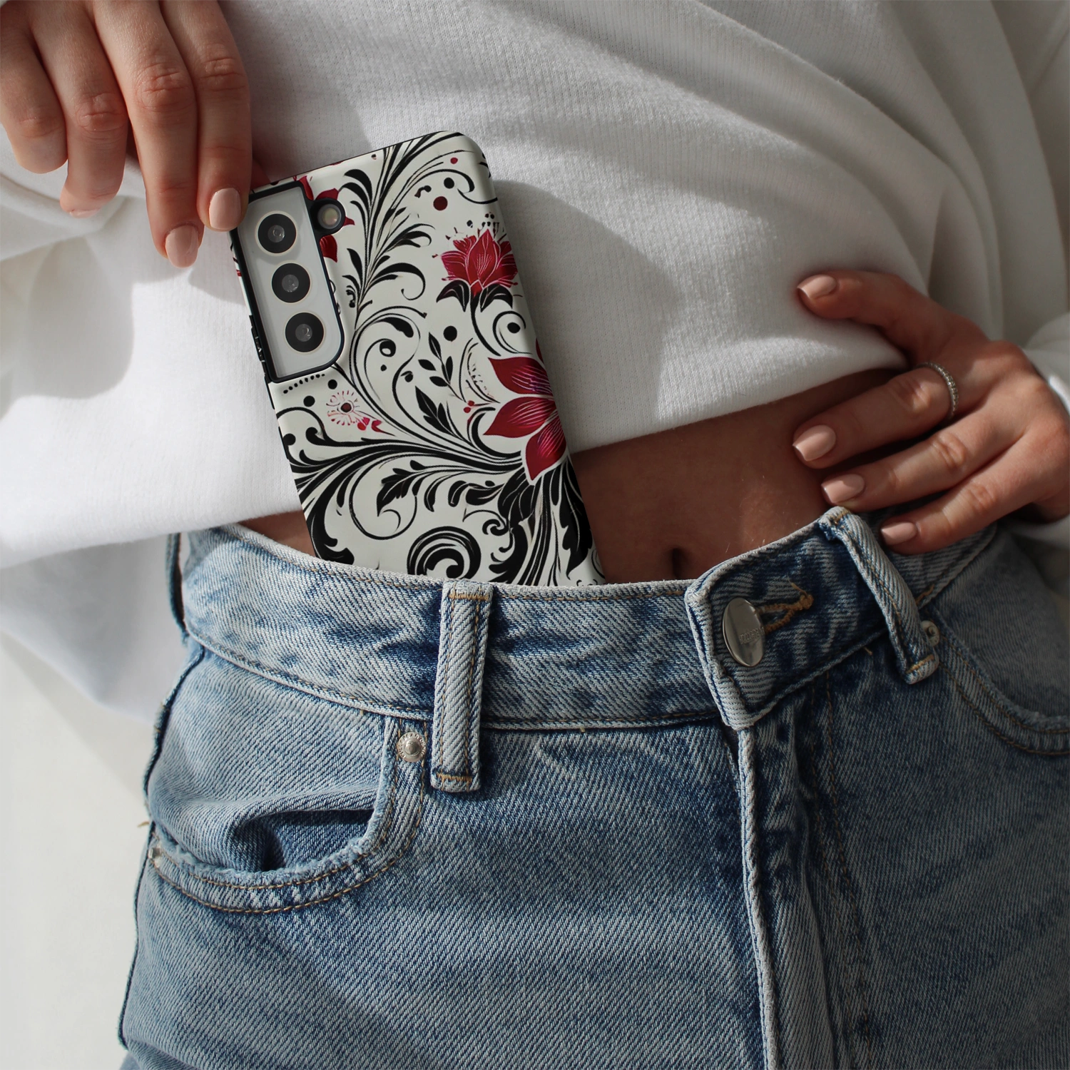 "Floral Passion" - Samsung Handyhülle