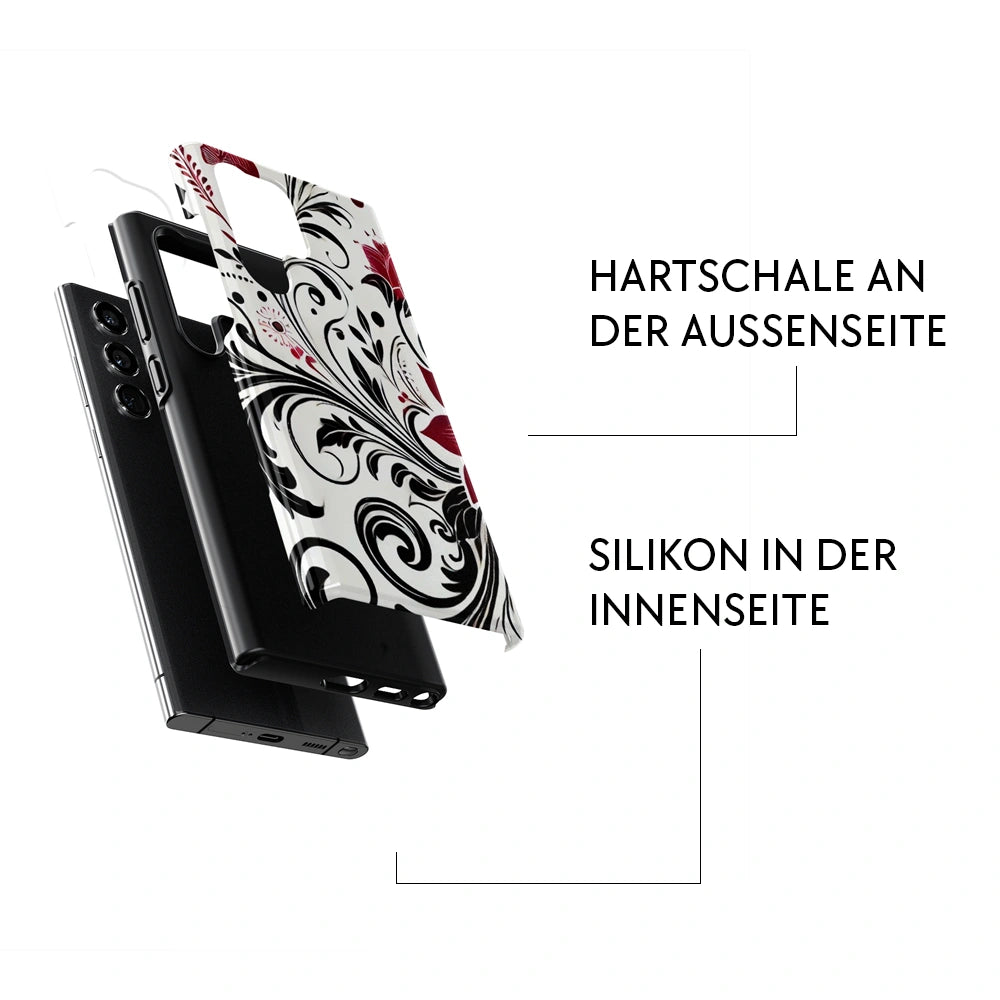 "Floral Passion" - Samsung Handyhülle