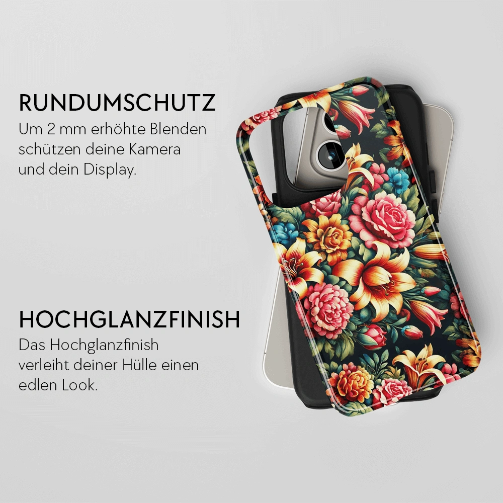 "Flowerful" - iPhone Handyhülle