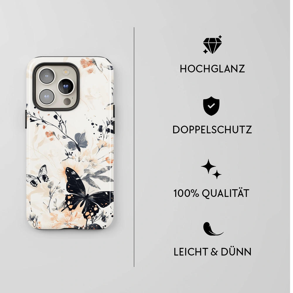 "Flutter Dreams" - iPhone Handyhülle