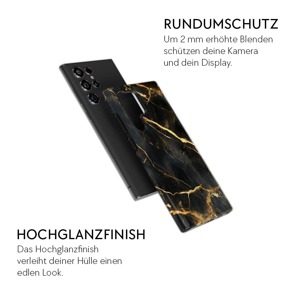 "Golden Veins" - Samsung Handyhülle