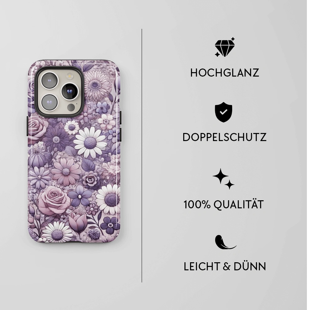 "Harmony Purple" - iPhone Handyhülle