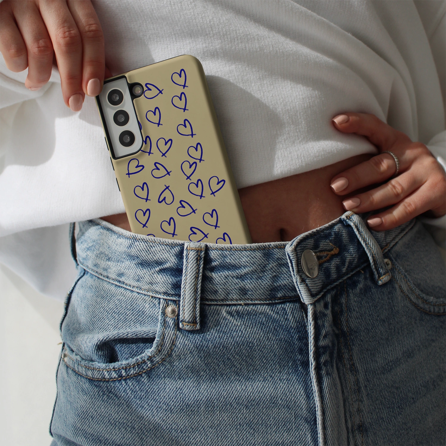 "Heart Doodle" - Samsung Handyhülle