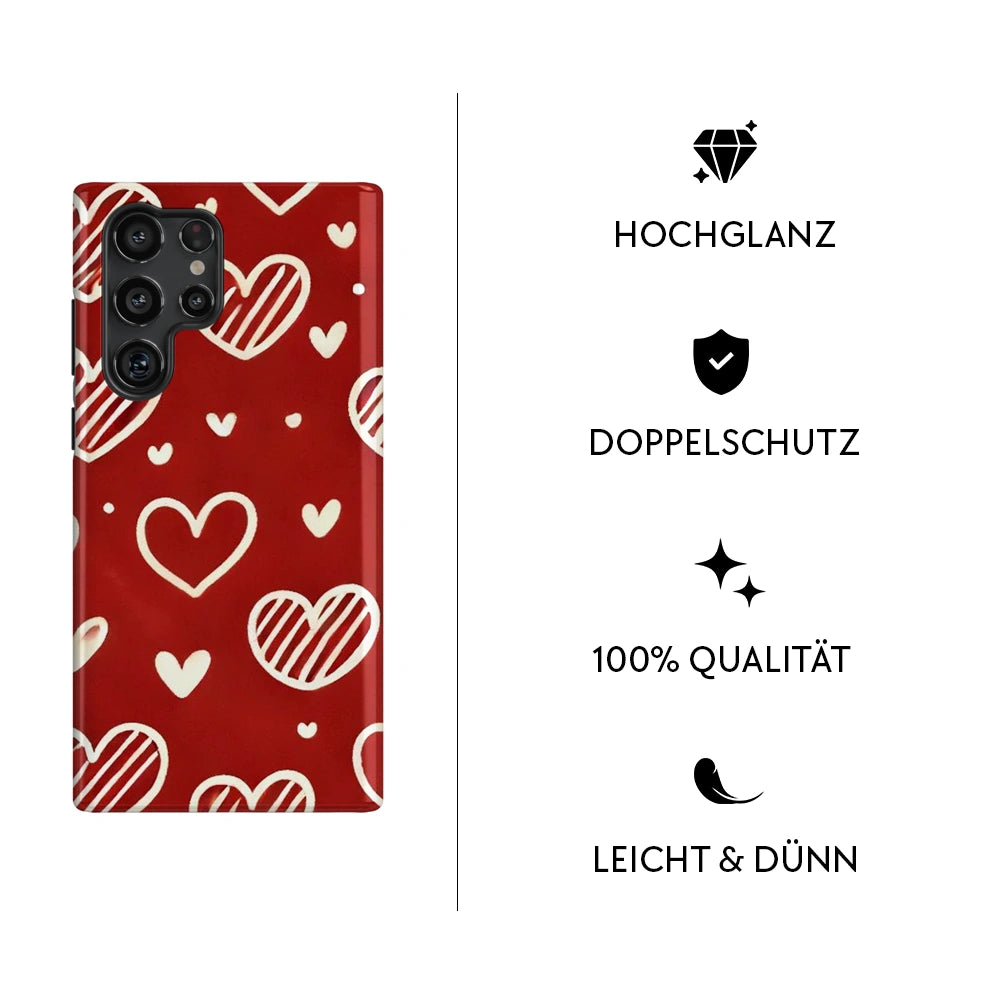 "Heart Parade" - Samsung Handyhülle