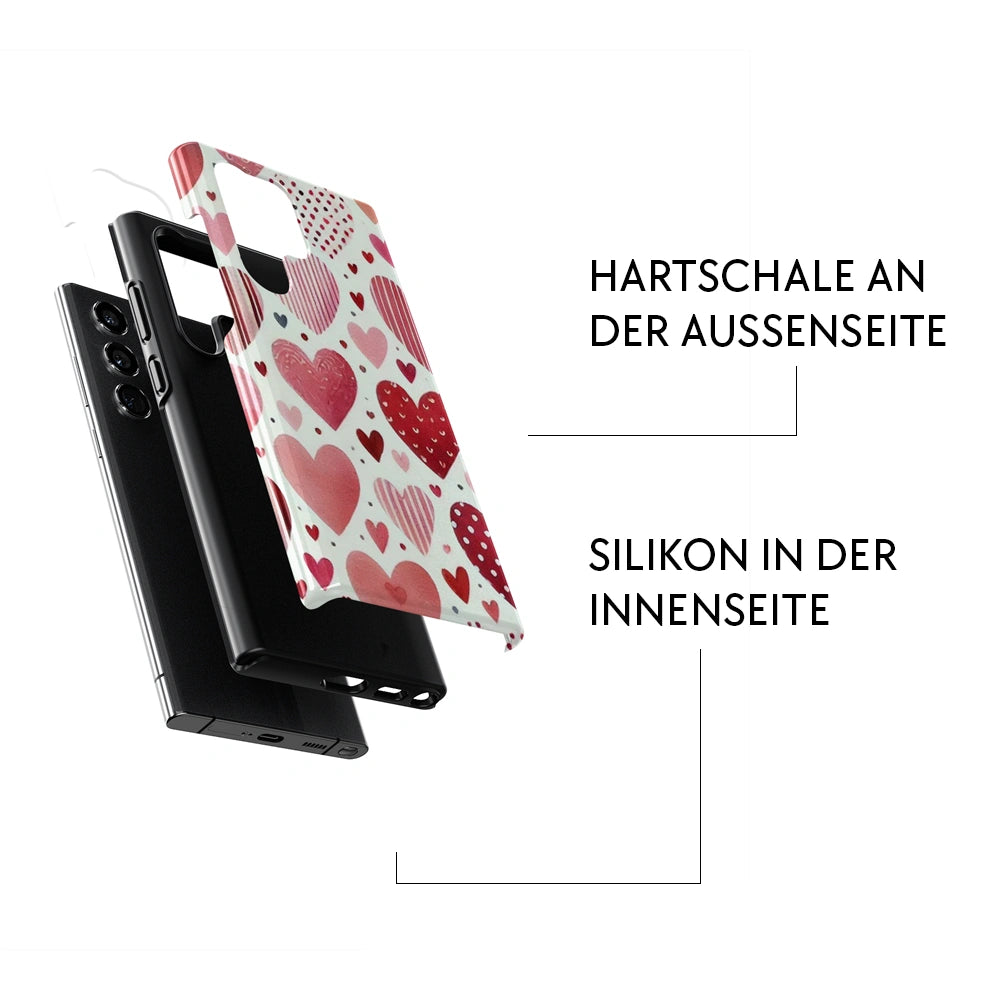 "Hearts" - Samsung Handyhülle