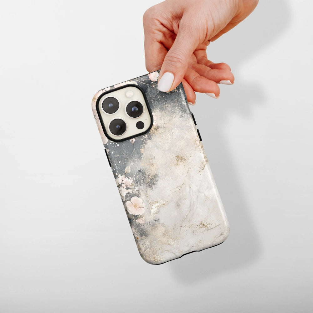 "Marble Blossom" - iPhone Handyhülle