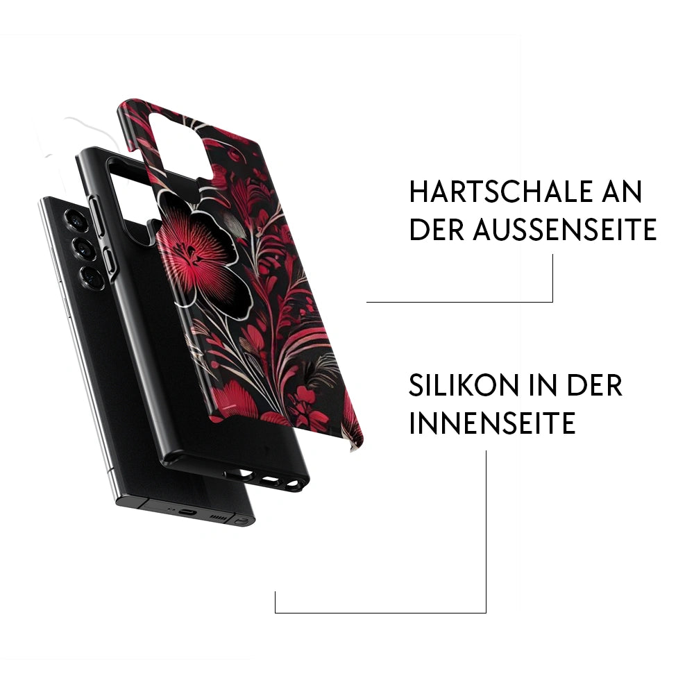 "Midnight Bloom" - Samsung Handyhülle