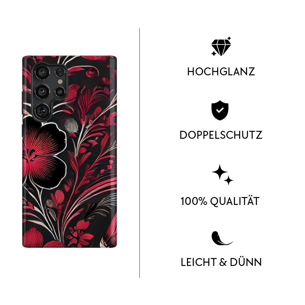 "Midnight Bloom" - Samsung Handyhülle
