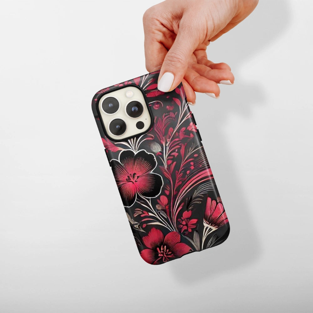 "Midnight Bloom" - iPhone Handyhülle