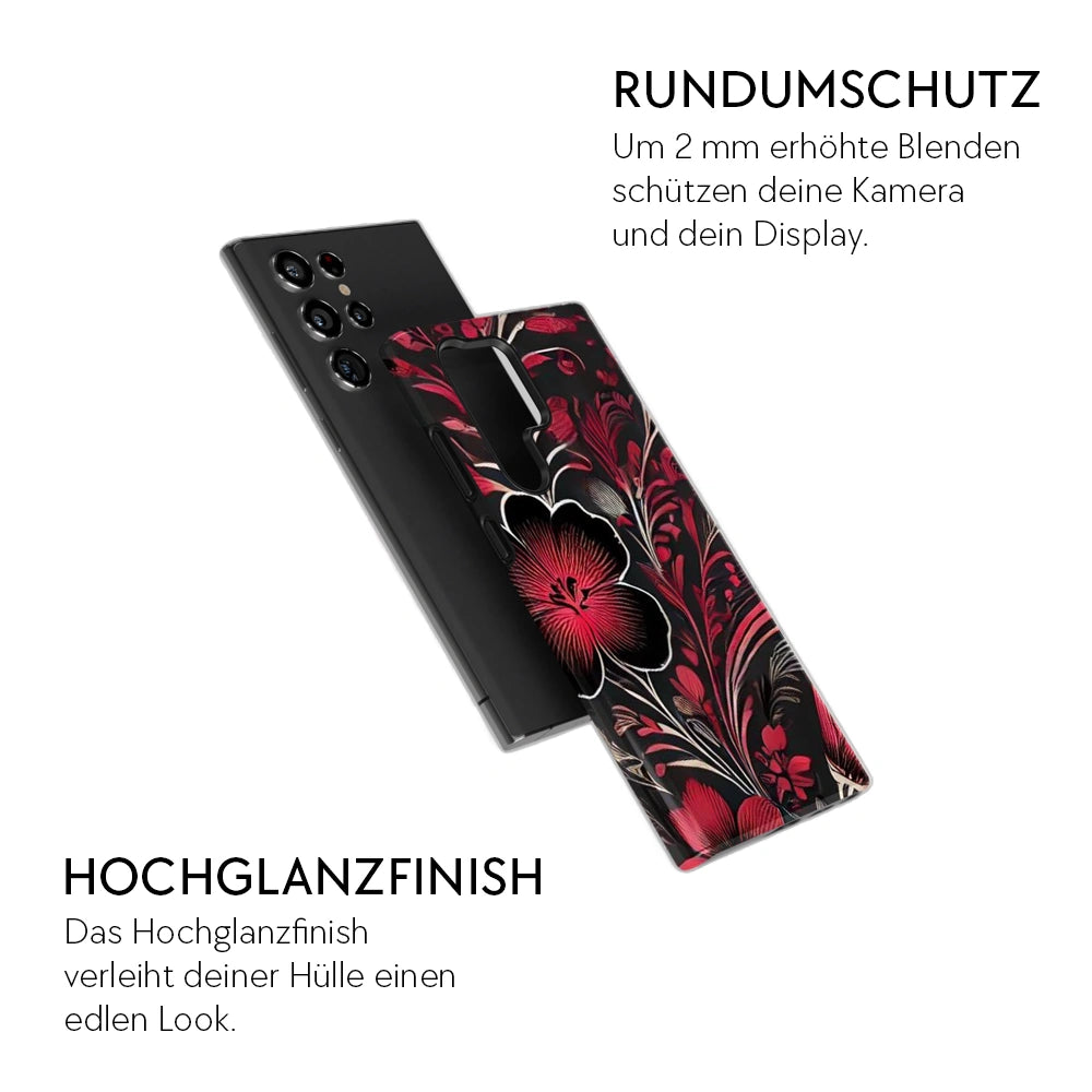 "Midnight Bloom" - Samsung Handyhülle