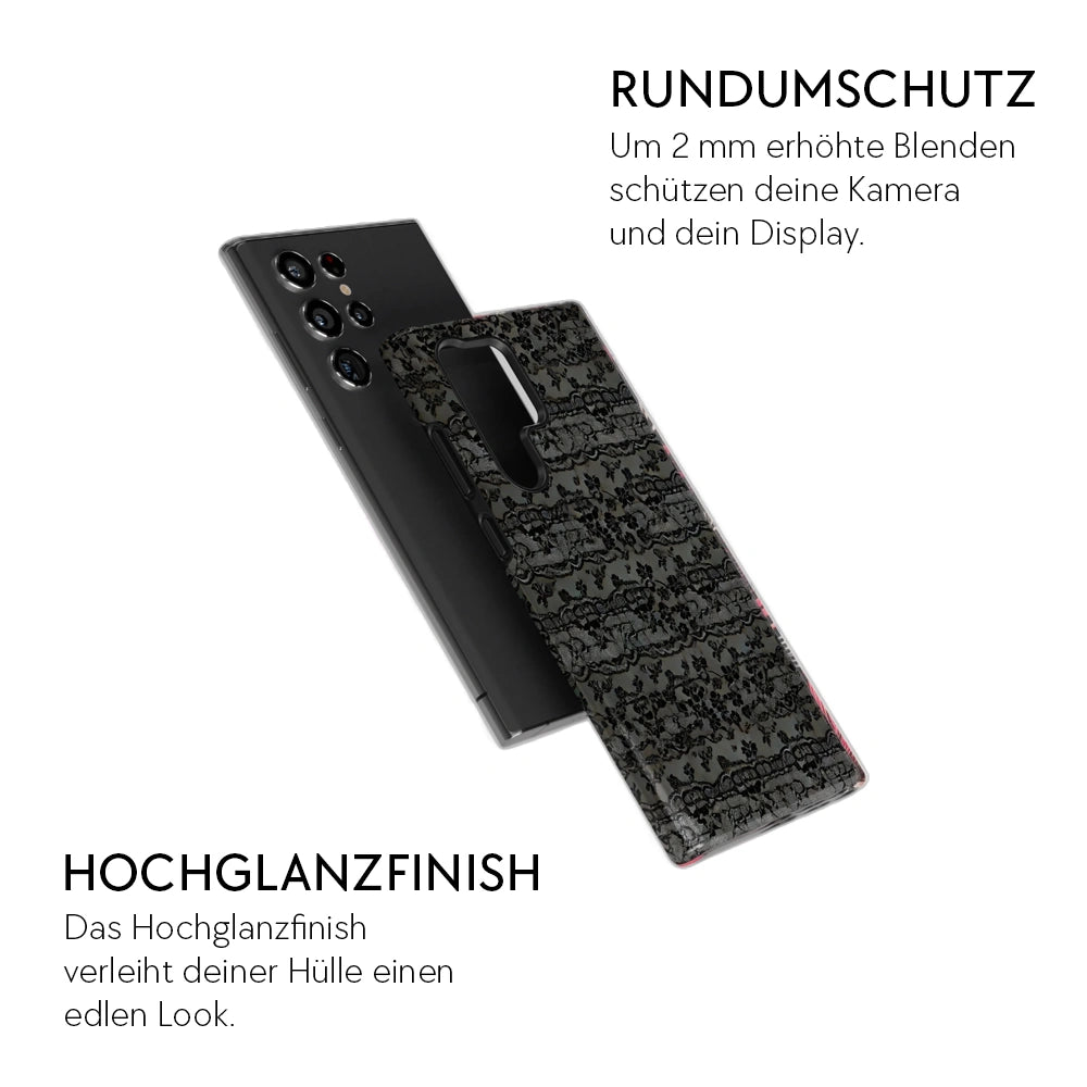 "Midnight Lace" - Samsung Handyhülle