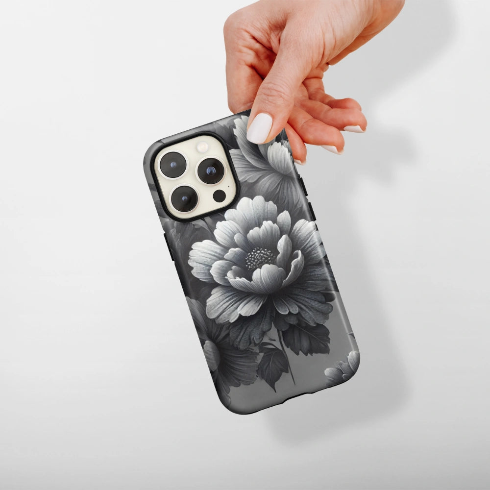 "Moonlit Florals" - iPhone Handyhülle