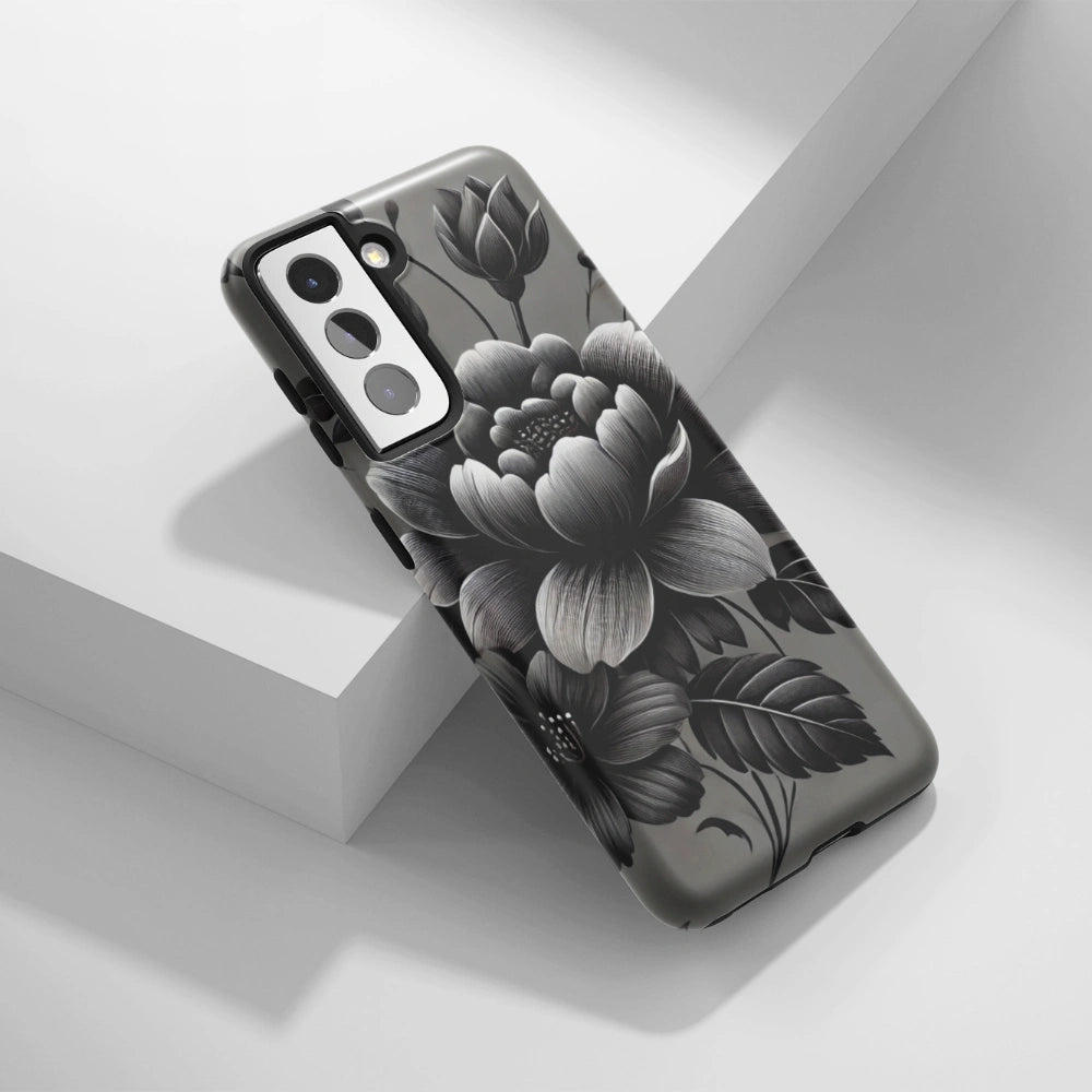 "Noir Blossom" - Samsung Handyhülle