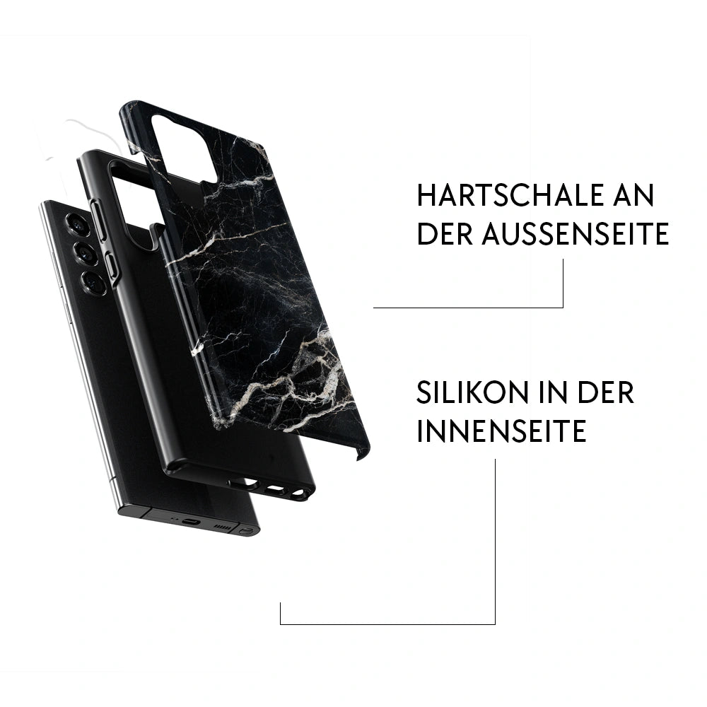 "Noir Luxe" - Samsung Handyhülle