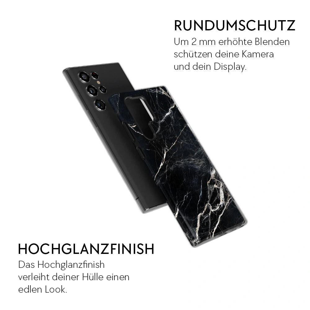 "Noir Luxe" - Samsung Handyhülle