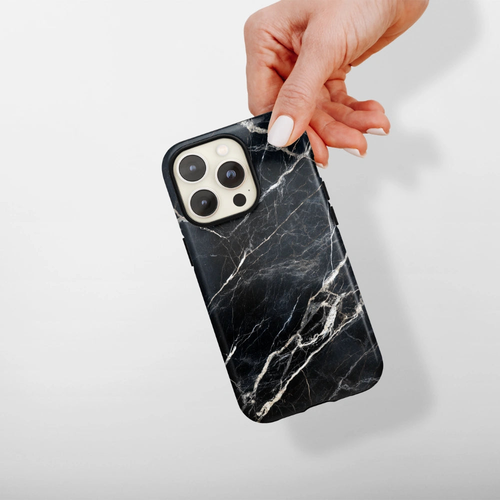 "Noir Luxe" - iPhone Handyhülle