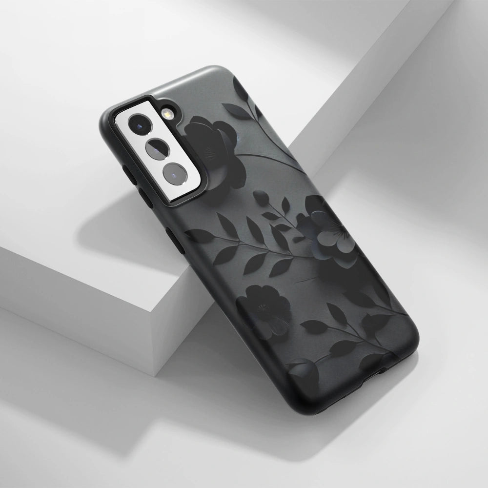 "Obsidian Florals" - Samsung Handyhülle