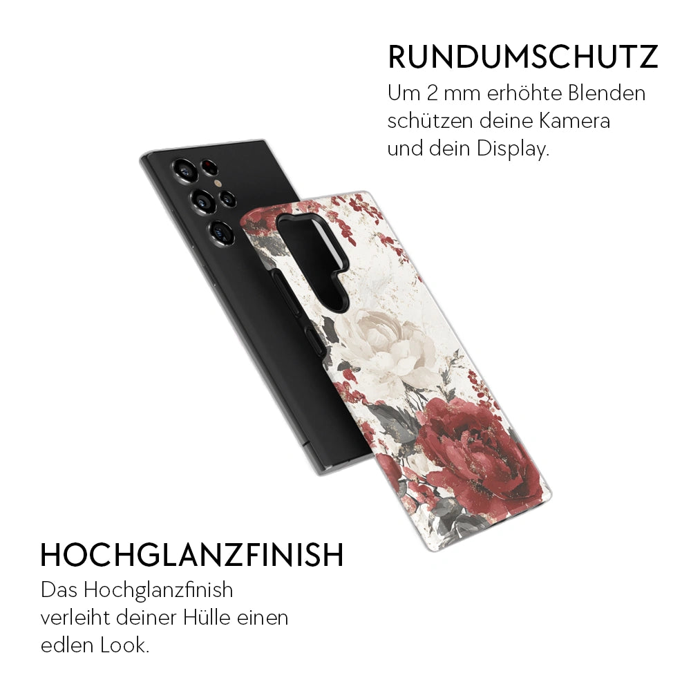 "Rose Marble" - Samsung Handyhülle