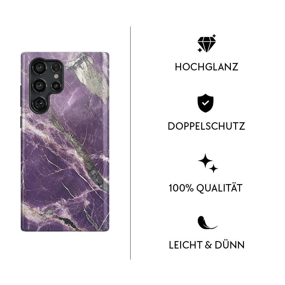"Silver Orchid" - Samsung Handyhülle
