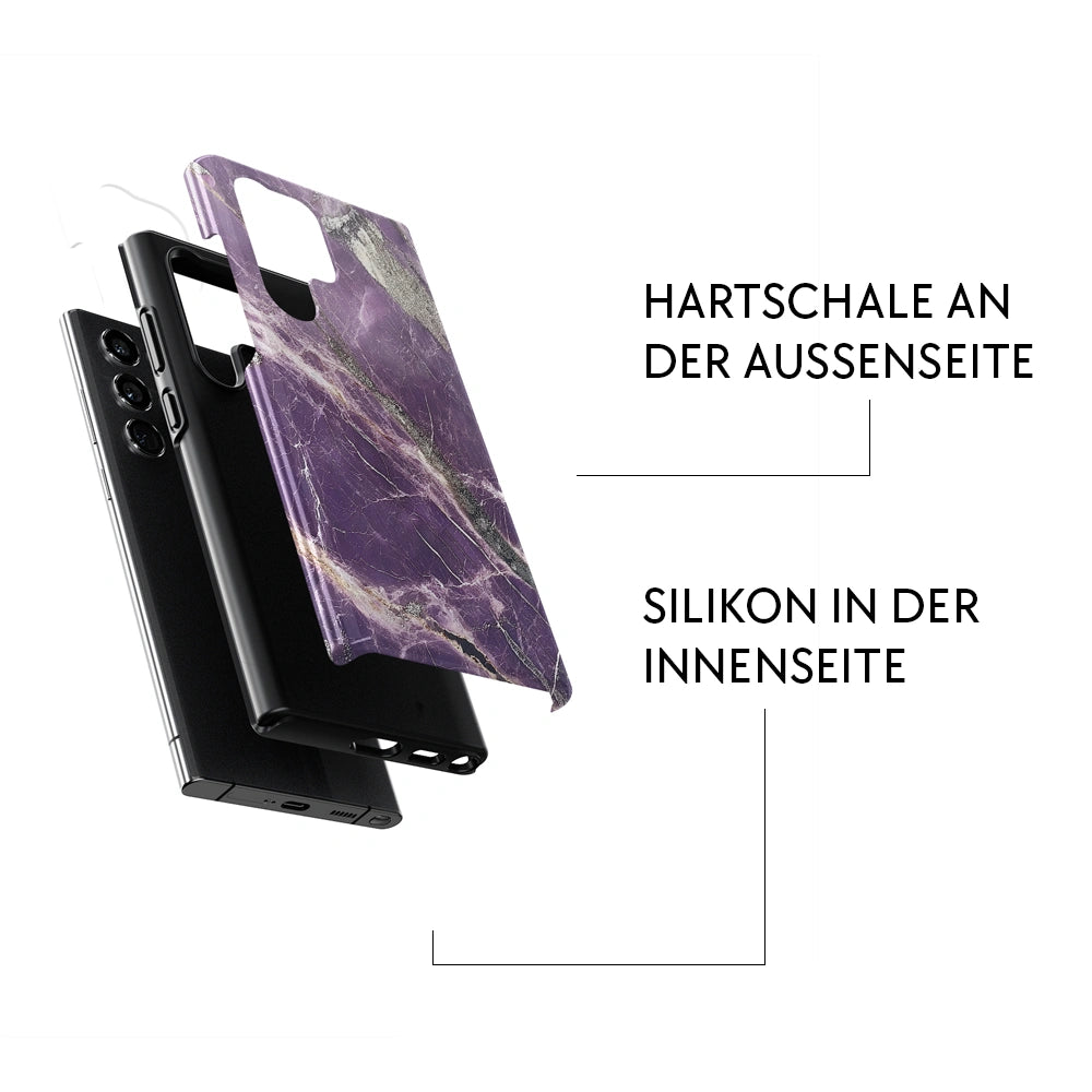 "Silver Orchid" - Samsung Handyhülle