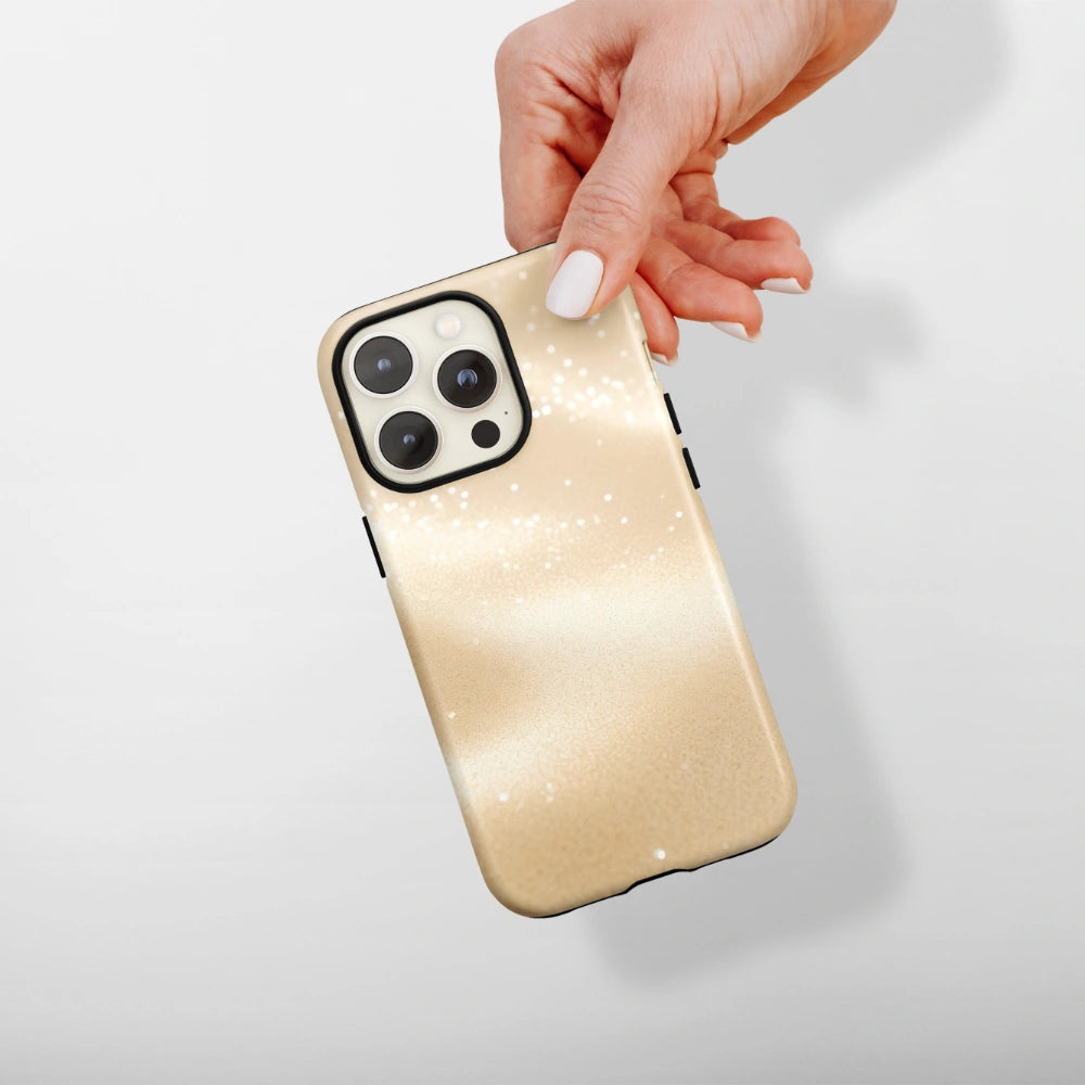 "Sparkling Gold" - iPhone Handyhülle