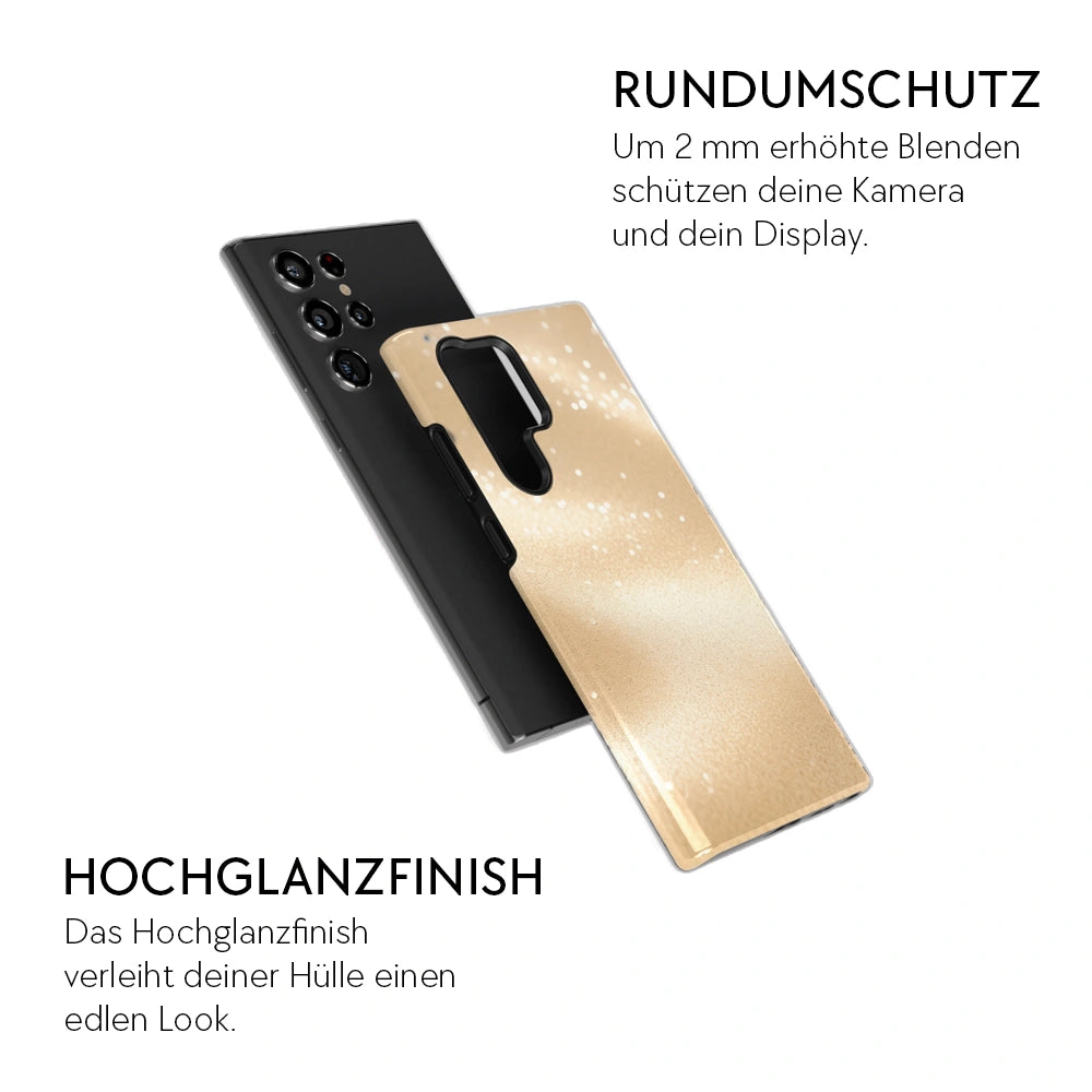 "Sparkling Gold" - Samsung Handyhülle