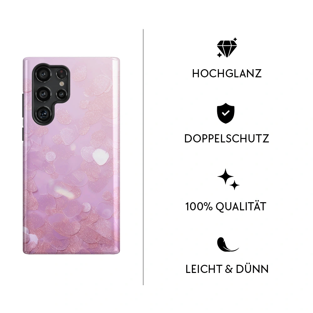 "Sparkling Pink" - Samsung Handyhülle