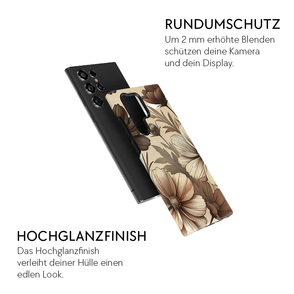 "Vintage Bloom" - Samsung Handyhülle