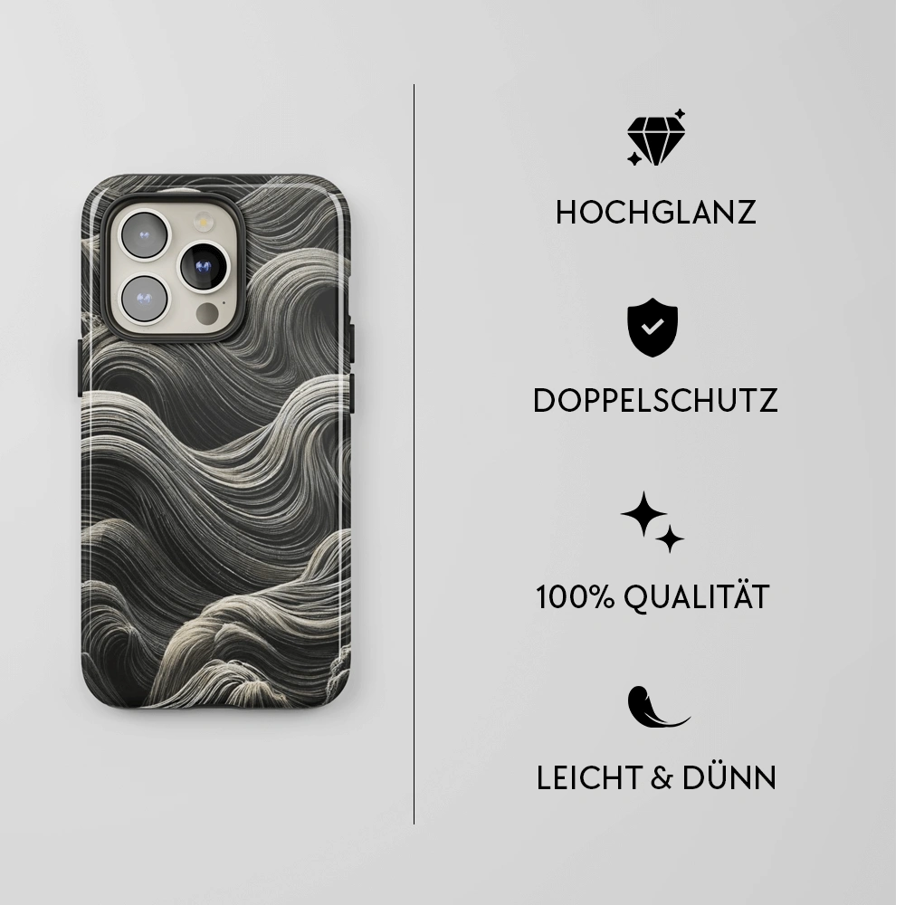 "Waves" - iPhone Handyhülle
