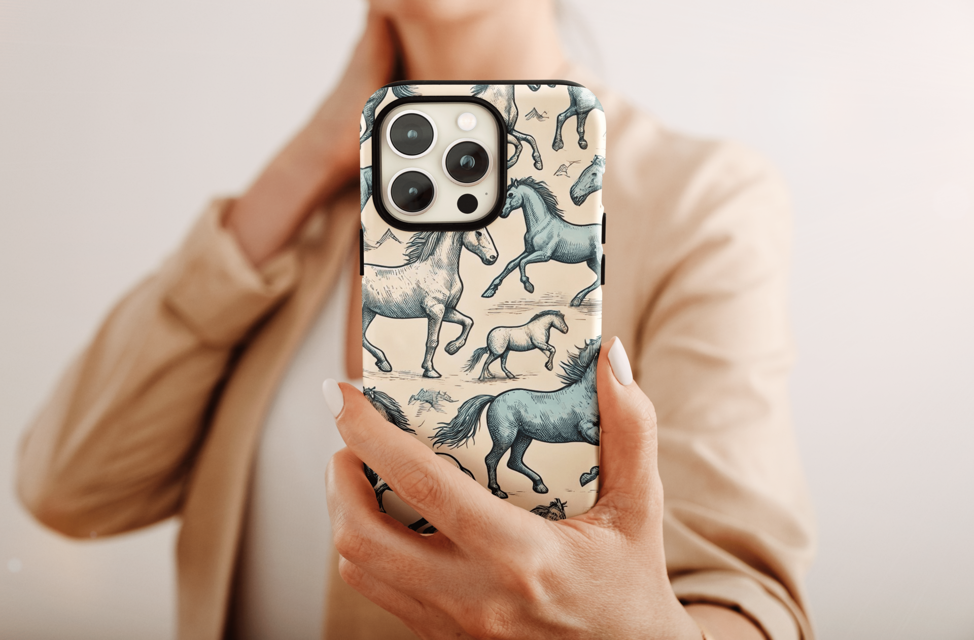 "Galloping Grace" – Die perfekte Hülle für Pferdeliebhaber 🐎✨