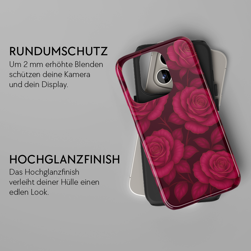 "Velvet Rose" - iPhone Handyhülle