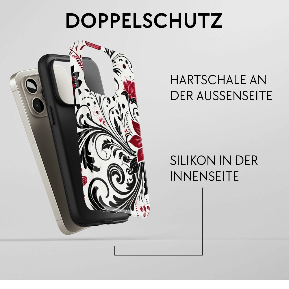 "Floral Passion" - iPhone Handyhülle