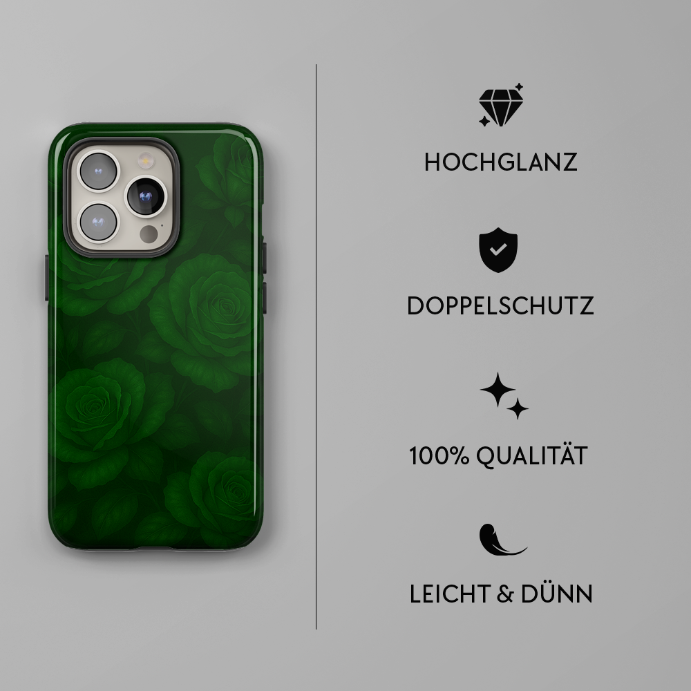 "Emerald Bloom" - iPhone Handyhülle